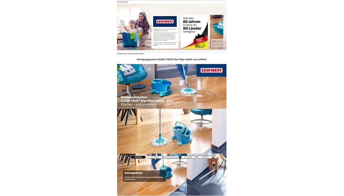 Amazon A+ Content