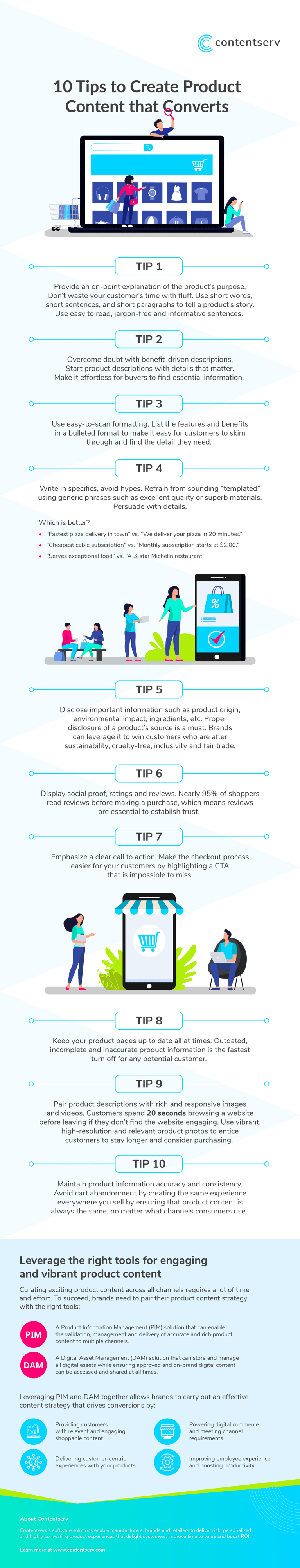 Infografic: 10 Tips to Create Product Content that Converts