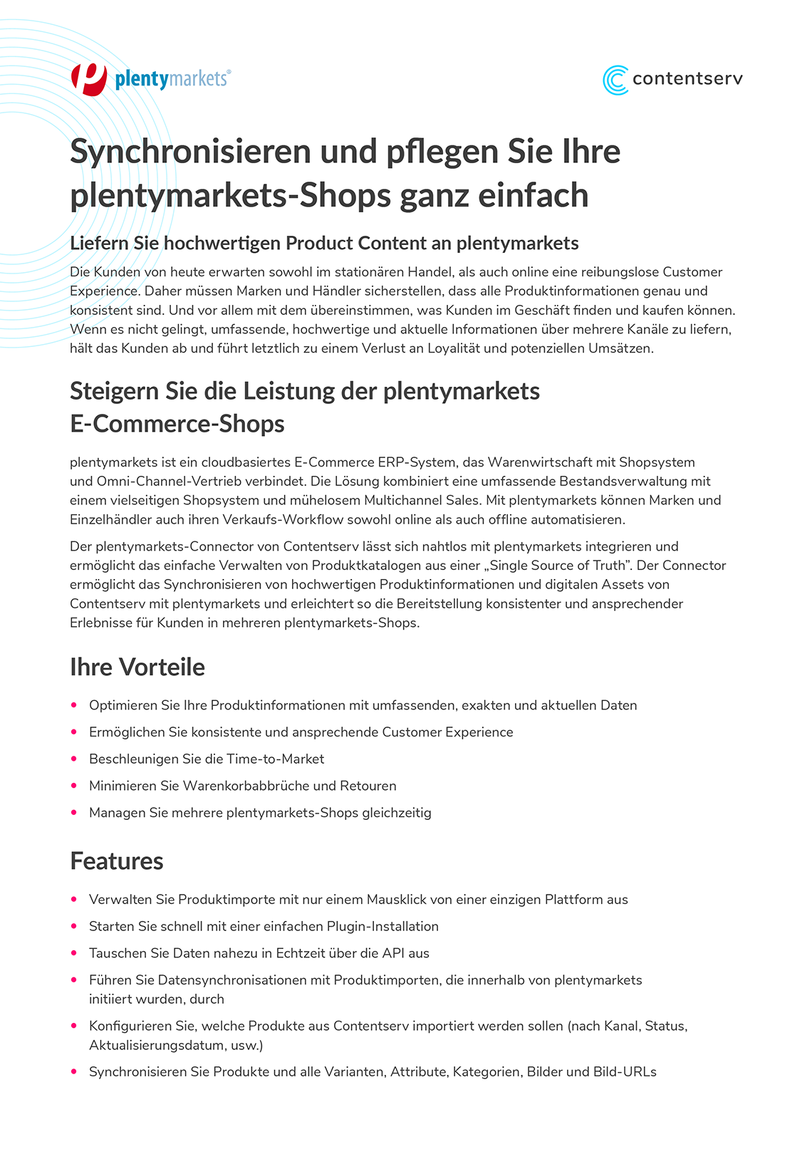 Steigern Sie das Engagement in Ihren plentymarkets-Shops