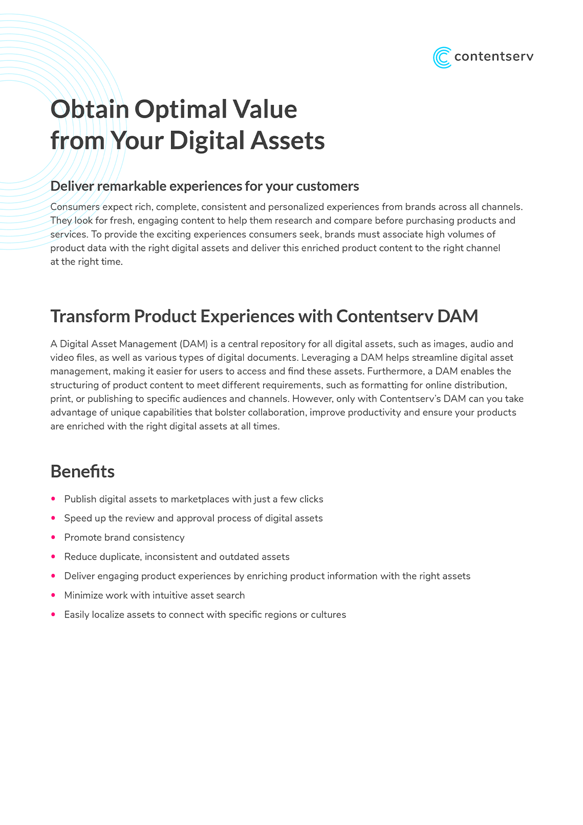 DAM: Gain Maximum Value from Your Digital Assets
